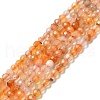 Natural Agate Beads Strands G-Q1000-02F-1