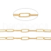 304 Stainless Steel Paperclip Chains CHS-O011-02G-2