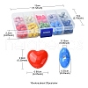 200Pcs 10 Colors Opaque Acrylic Beads OACR-FS0001-44-4