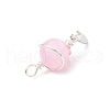 Natural Selenite Pendants PALLOY-JF03769-02-5