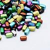 Color Plating Acrylic Beads MACR-K331-06-1