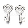 Non-Tarnish 304 Stainless Steel Pendants STAS-R115-08-2