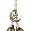 Iron Bell Wind Chimes HJEW-JM01960-4