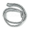 Electroplated Synthetic Non-Magnetic Hematite Beads Strands G-H020-M01-12-2