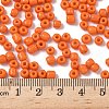 Baking Paint Glass Seed Beads SEED-S004-Y3-3