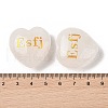 Natural Quartz Crystal Heart Engraving MBTI Figurines Statues for Home Office Desk Decorations X1-G-K353-05P-3