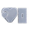 DIY Silicone Double Heart Photo Display Decoration Molds SIMO-PW0011-29-2