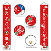 Polyester Hanging Sign for Home Office Front Door Porch Decorations HJEW-WH0023-018-2