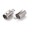 Tarnish Resistant 304 Stainless Steel Cord Ends STAS-H124-11P-2