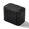 Rectangle PU Leather Jewelry Ring Storage Boxes CON-K002-06A-2