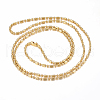 304 Stainless Steel Ball Chain Necklaces Making MAK-I008-02G-B01-2