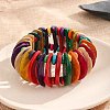 Bohemia & Ethnic Style Wood Stretch Bracelets for Women WG33998-03-1