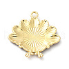Cute Printed Alloy Pendants ENAM-L040-002A-04-2