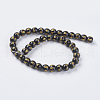 Synthetic Quartz Bead Strands G-G434-10mm-04-2