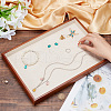 Rectangle Spray Painted Wooden Jewelry Display Trays FIND-WH0152-187A-3