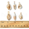 30Pcs 3 Styles Opaque Acrylic Pendants OACR-FS0001-78-5