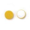 Flocky Acrylic Cabochons OACR-I001-K-M-3