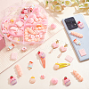   84Pcs 12 Style Resin Cabochons CRES-PH0003-39-3