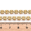 304 Stainless Steel Square Link Chains STAS-T066-69G-3