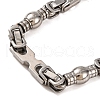 Tarnish Resistant 201 Stainless Steel Link Chain Bracelets BJEW-B078-82P-2