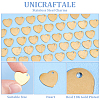 Unicraftale 60Pcs Ion Plating(IP) 201 Stainless Steel Charms STAS-UN0059-81G-5