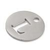Non-Tarnish 304 Stainless Steel Pendants STAS-F233-M-P01-A-L-2