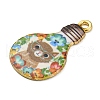 Alloy Pendant ENAM-M061-04G-04-2