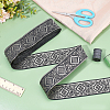 Ethnic Style Embroidery Polyester Ribbons OCOR-WH0060-41A-4