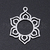 Non-Tarnish 304 Stainless Steel Pendants STAS-T054-JN780-1-1