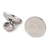 Brass Bead Cap Pendant Bails KK-Z089-20P-2