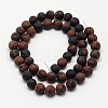 Natural Mahogany Obsidian Beads Strands G-D681-8mm-2