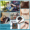 Ethnic Style Polyester Jacquard Rhombus Ribbon OCOR-WH0100-07-6