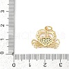 Brass Micro Pave Cubic Zirconia Pendants KK-U058-35G-3