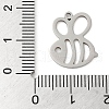 Non-Tarnish 5Pcs 201 Stainless Steel Charms STAS-B064-01P-3