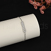 Elegant Brass Oval Link Bracelets WT9592-2-2