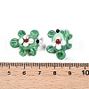 Handmade Lampwork Bumpy Beads Strands LAMP-T021-25F-4