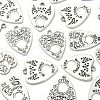 30Pcs 3 Styles Tibetan Style Alloy Pendants TIBEP-CJ0003-12-3