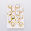 Mother's Day Jewellery Natural Pearl Stud Earrings EJEW-F230-11G-1