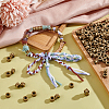   100Pcs Tibetan Style Alloy European Beads DIY-PH0023-44A-5