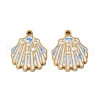 304 Stainless Steel Enamel Charms STAS-Z139-05G-01-1