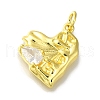 Rack Plating Brass Pendant KK-H485-06G-01-1