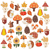   60Pcs 15 Styles Thanksgiving Day Alloy Enamel Pendants ENAM-PH0002-88-1