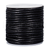 20M Round Cowhide Leather Cord WL-WH0015-01C-02-1
