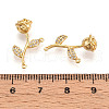 Brass Micro Pave Cubic Zirconia Pendants KK-N261-80G-3