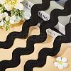 Gorgecraft Polyester Wavy Fringe Trim OCOR-GF0003-44H-01-4