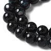 Natural Black Lip Shell Beads Strands SSHEL-C013-01C-3