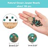 ARRICRAFT Natural Ocean Jasper Beads Strands G-AR0002-61-2