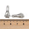 304 Stainless Steel Pendants STAS-F317-16P-3