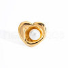 Heart Stainless Steel Stud Rings DM4461-2-2