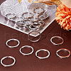 Beebeecraft 316 Surgical Stainless Steel Keychain Clasps STAS-BBC0005-81B-4